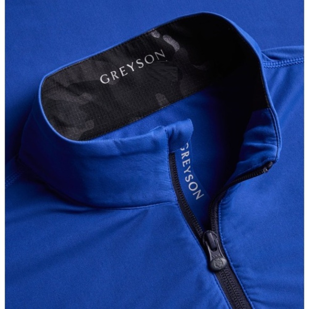 Greyson Tate Golf 1/4 Quarter Zip‎ Performance Stretch Pullover Men's S Blue NWT